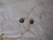 Φόρτωση εικόνας στο εργαλείο προβολής Συλλογής, Agate black goldplated