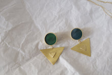 Φόρτωση εικόνας στο εργαλείο προβολής Συλλογής, Earth shapes kyano goldplated