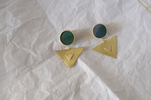 Φόρτωση εικόνας στο εργαλείο προβολής Συλλογής, Earth shapes kyano goldplated