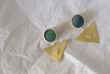 Φόρτωση εικόνας στο εργαλείο προβολής Συλλογής, Earth shapes kyano goldplated