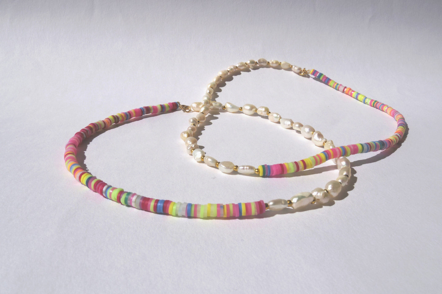 Pearl necklaces (set)